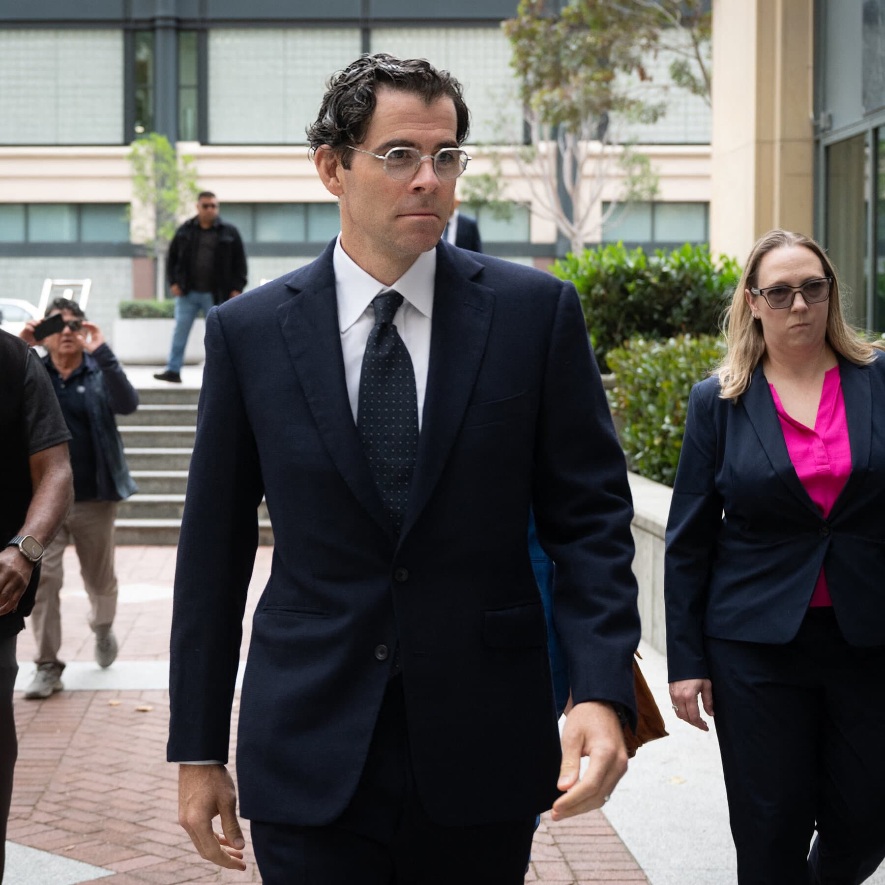 Adam Mosseri testifying in court about Instagram's teen safety features and platform design challenges.