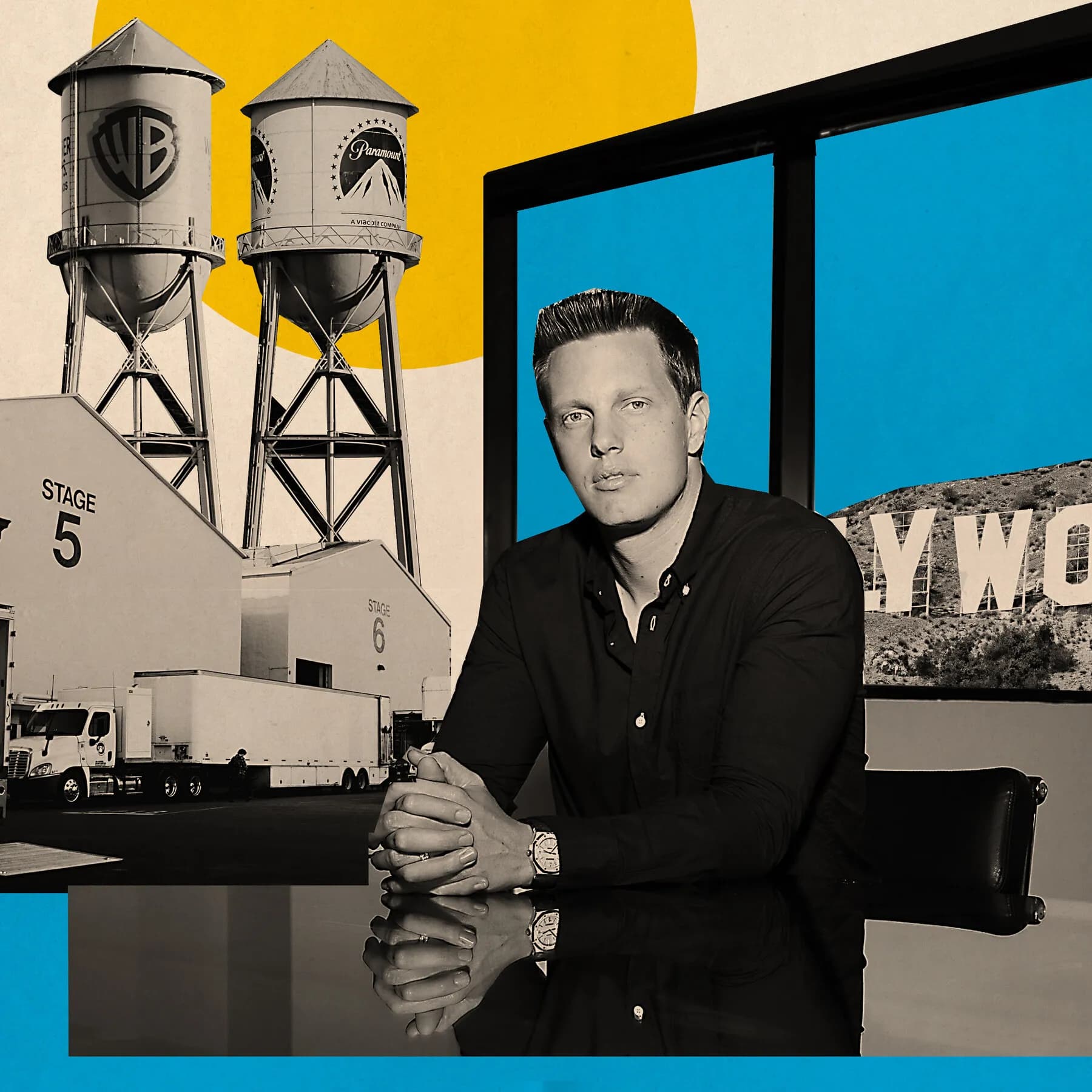 Infographic showing the financial implications and content strategy of the Skydance-Warner Bros. merger.