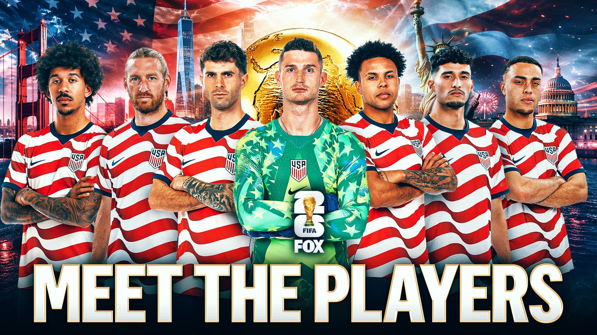 U.S. Men's National Team roster announcement for the 2026 FIFA World Cup