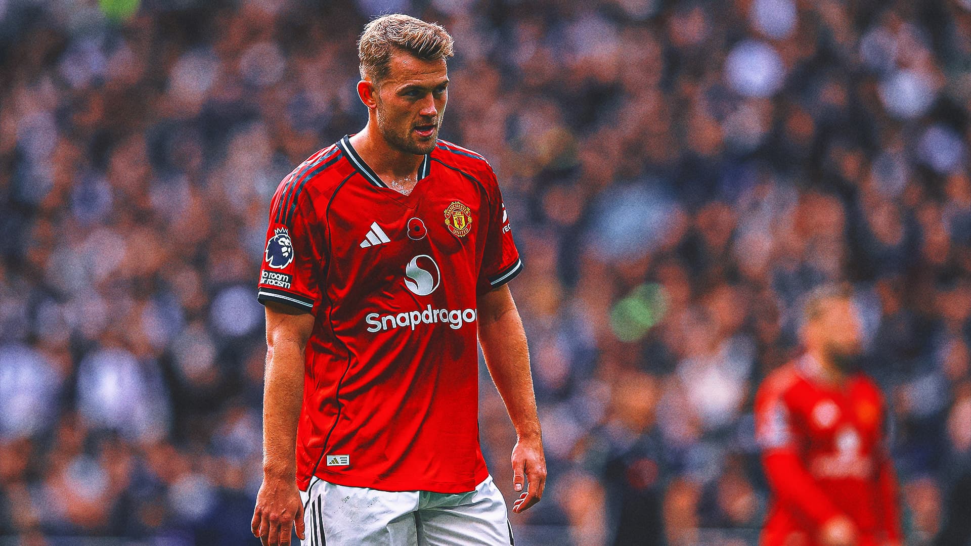 Matthijs de Ligt during a match before his injury