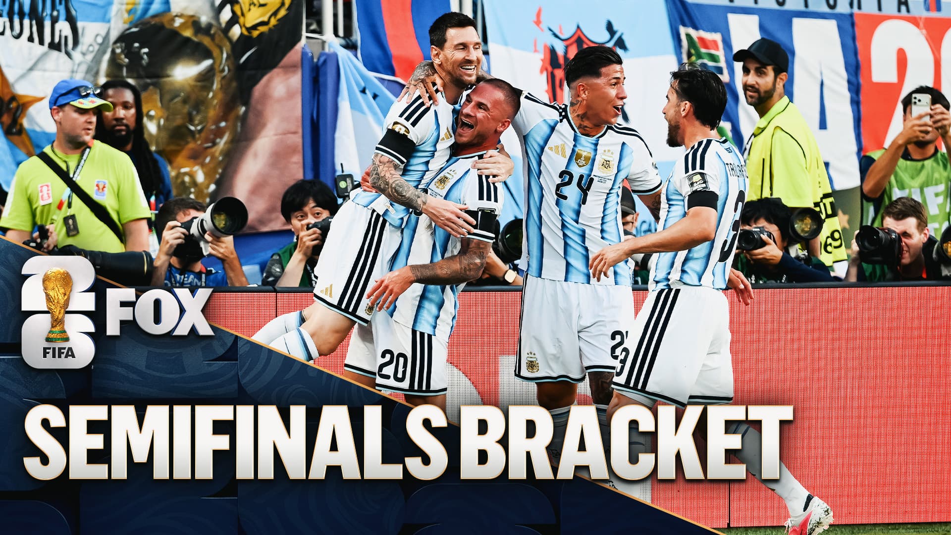 Exciting semifinal matchups for the 2026 FIFA World Cup confirmed.