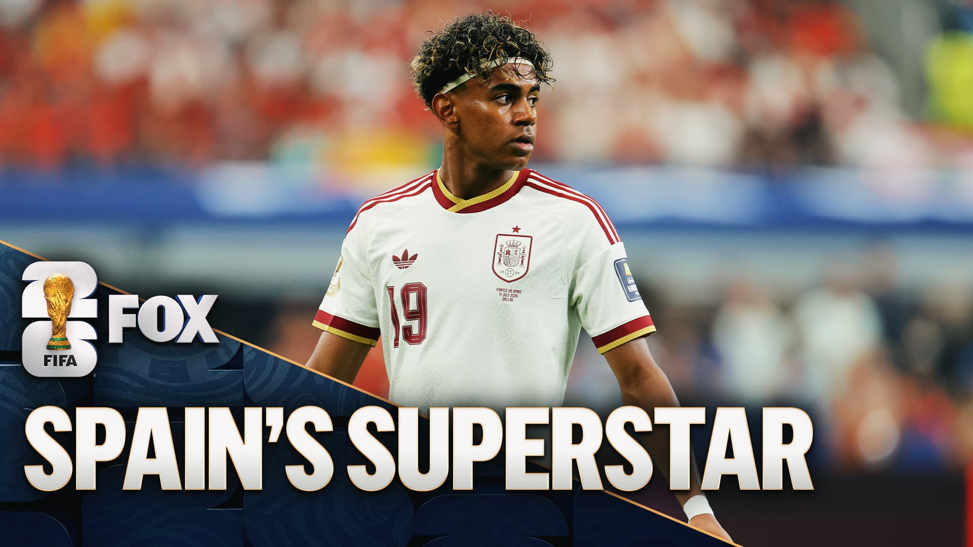 Lamine Yamal preparing for the World Cup semifinal against France.