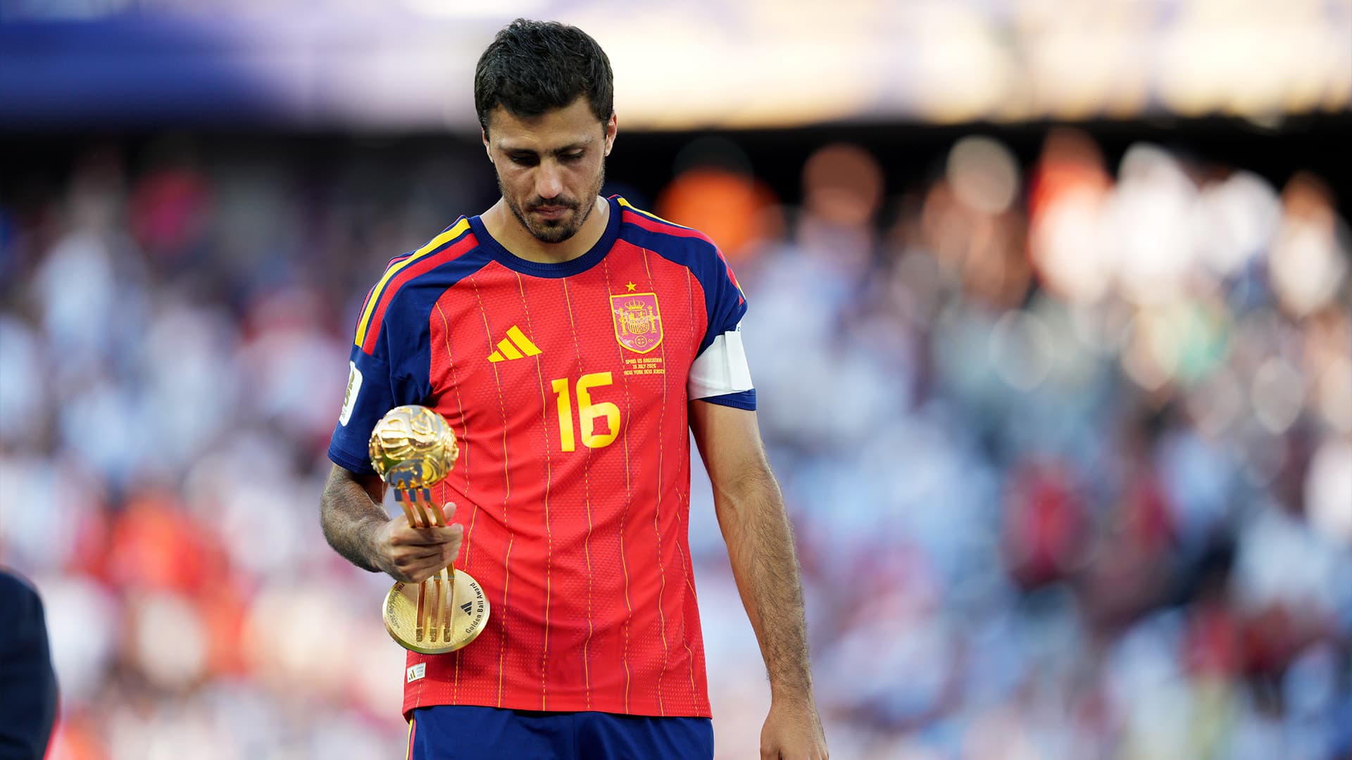 Rodri in action during a match, showcasing his importance to Manchester City.