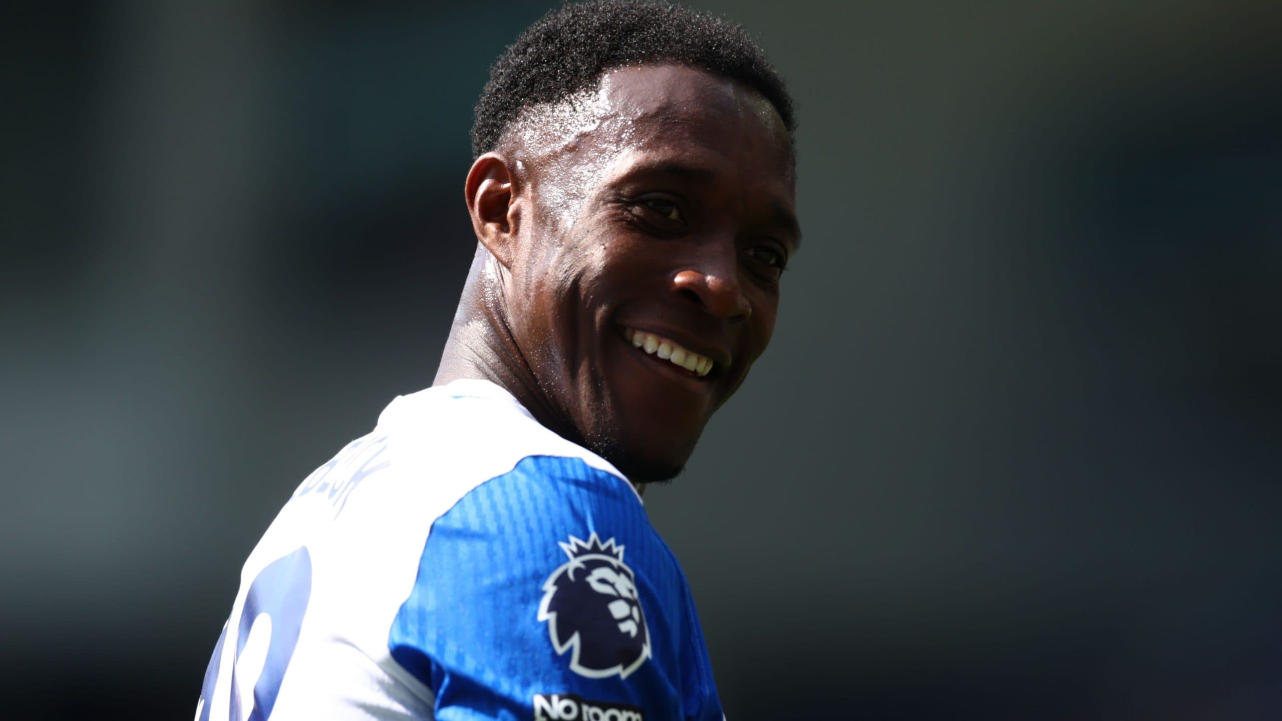 Chelsea Football Club's new signing Danny Welbeck in action.