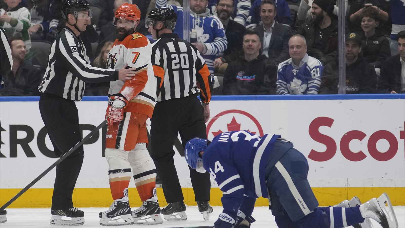 Auston Matthews agent calls Radko Gudas five-game suspension laughable