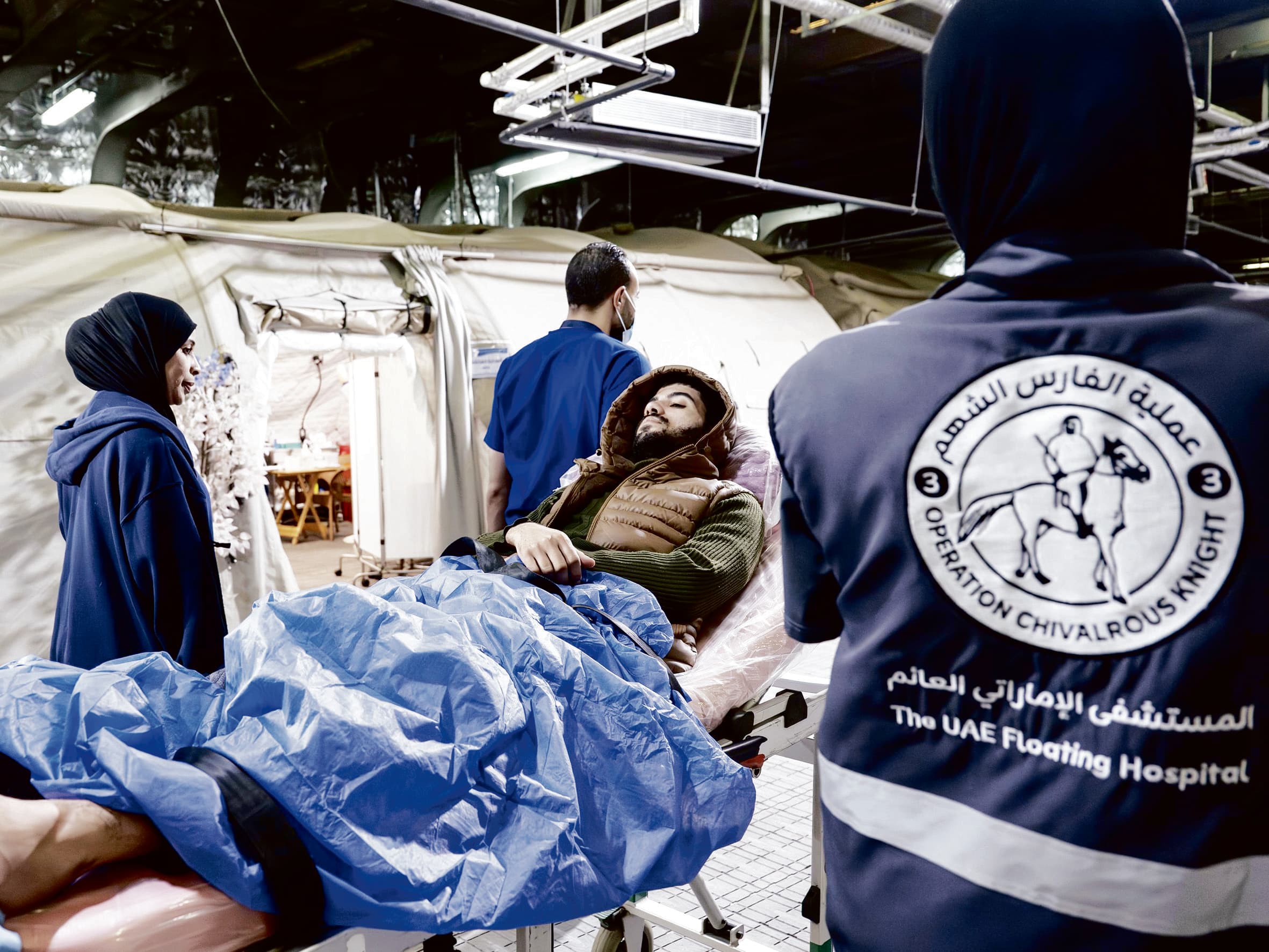 UAE Floating Hospital in Al-Arish Admits Seven New Patients from Gaza
