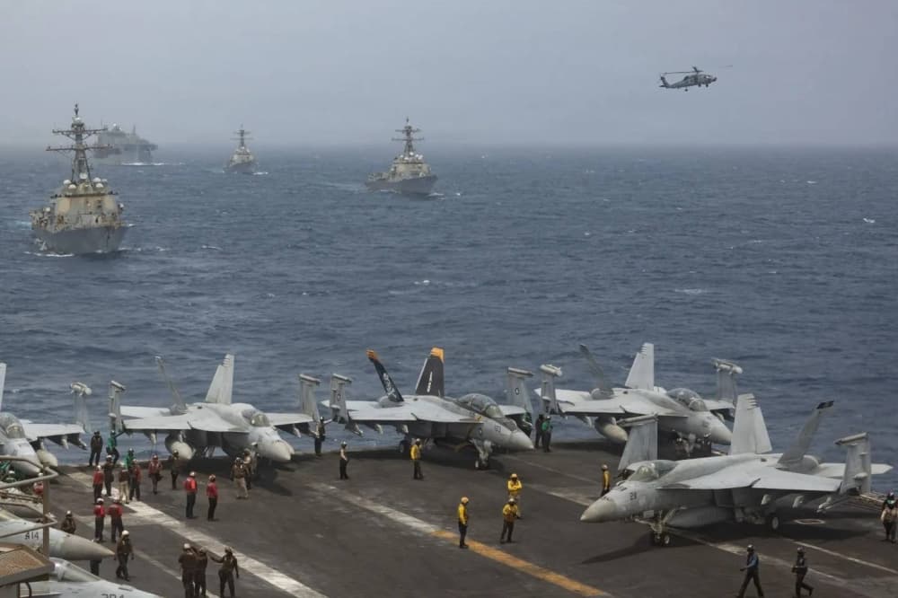 U.S. military operations in the Strait of Hormuz against Iran