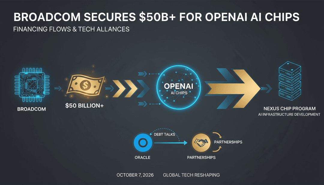 Broadcom Plx Broadcom Secures Over $50 Billion Financing for OpenAI AI Chips Amid ...